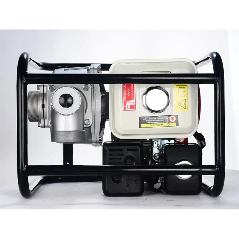 High Lift Gasoline Engine Water Pump Self-Priming Large Flow Irrigation Pump for Agricultural Fish Pond