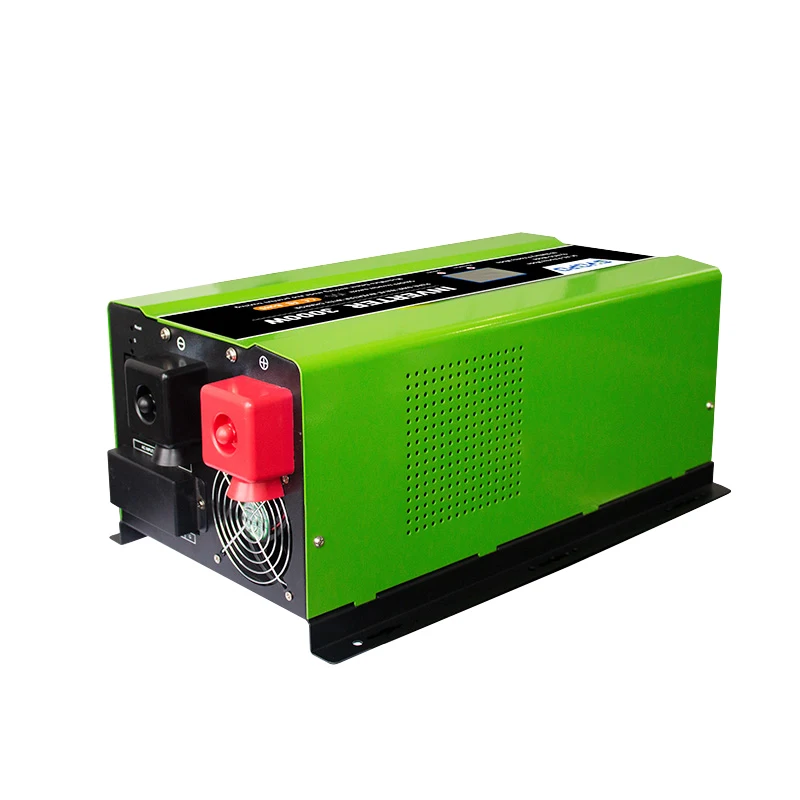 Factory Pure Sine Wave DC To AC 3000W UPS Solar Panels 24V 220V Inverter Low Frequency with Charger for Home