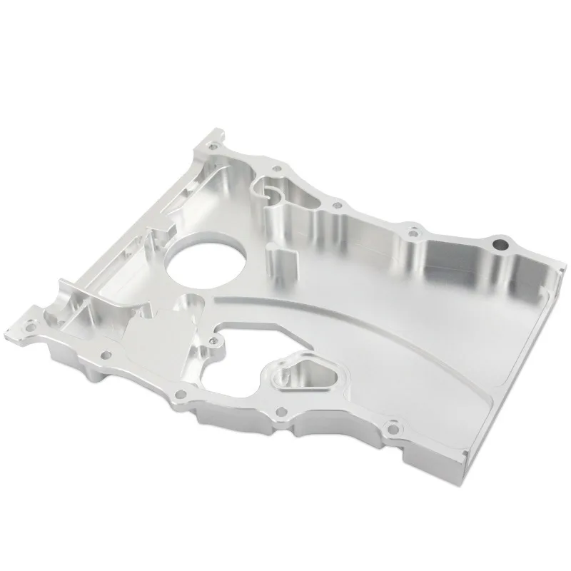 Universal Heavy Duty Aluminum Alloy Timing Chain Cover Kit Durable Engine Protective Replacement Maintenance Accessories