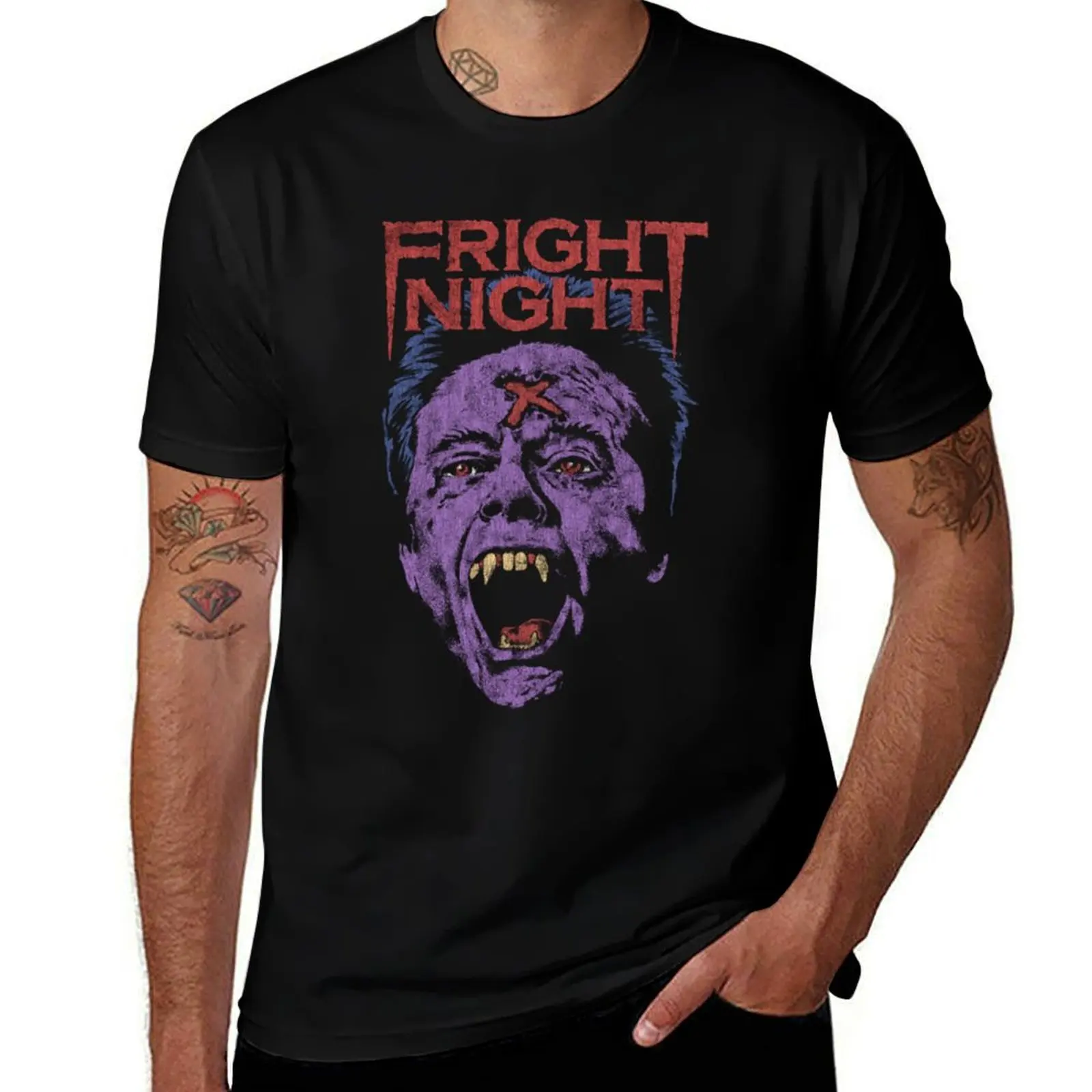 

Fright Night, Horror, Cúlt Clássic, Vámpiré T-Shirt t shirts with prints T-Shirt