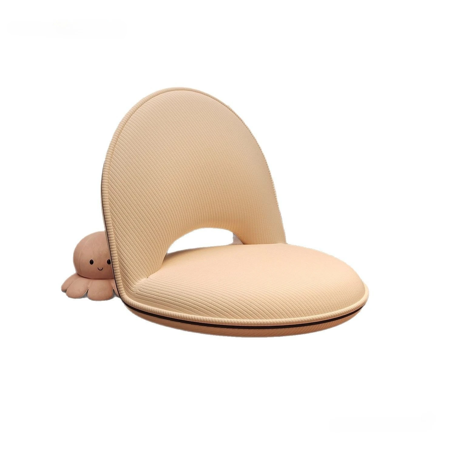 Tatami bed foldable backrest cushion Japanese sofa bay window folding backrest chair