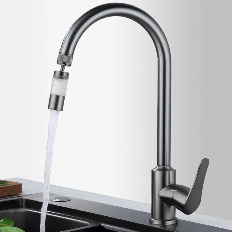 Universal Faucet Filter Extender Faucet Head Pressurized Universal Rotating Anti-splash Filter Rotatable