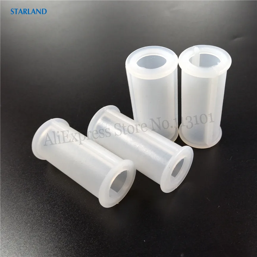 4ชิ้นซิลิโคนกลางท่อปิดผนึกแหวนอะไหล่สำหรับ Soft Ice Cream เครื่องใหม่อุปกรณ์เปลี่ยน