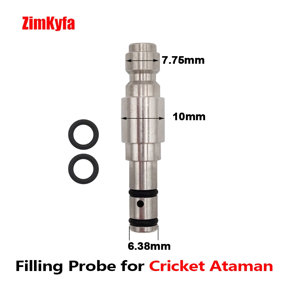 Sonda de llenado rápido de aire, repuesto para FX Hatsan,BSA,Webley,SMK Artemis, Grillo, WEIHRAUCH,Walther Rotex R8 y RM8 Brocock