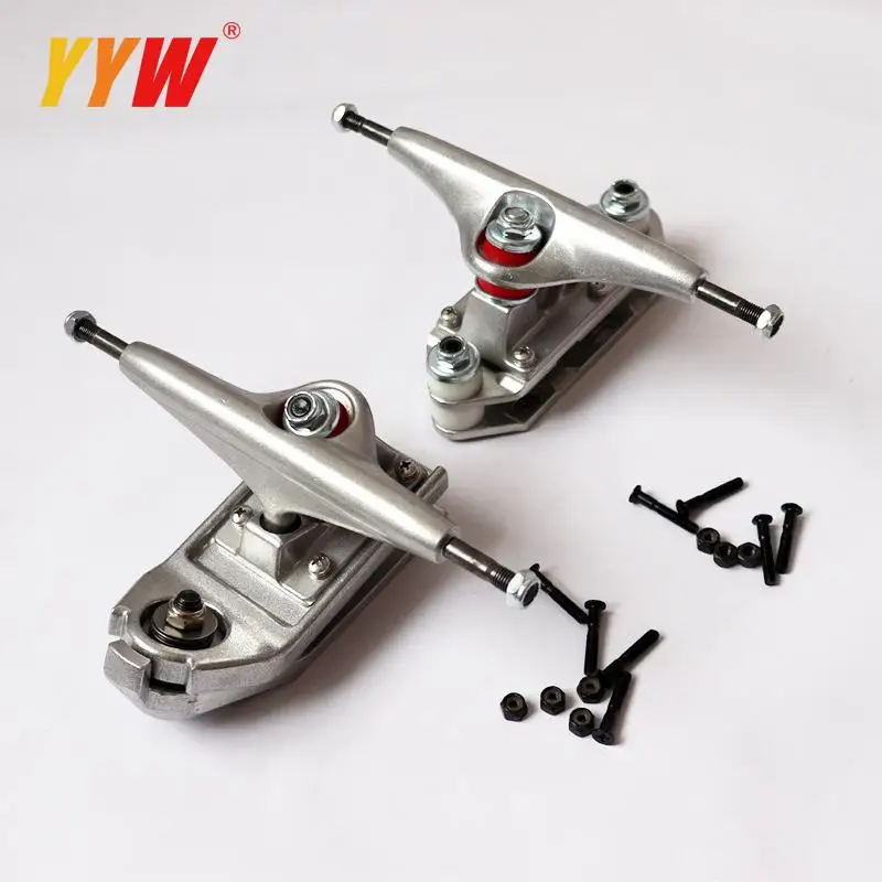 New Arrival 6.25 Inch Bracket Black Silver Spring Bracket Land Surfboard P7 Bridge Surf Skateboard Trucks Skateboard Rear Trucks