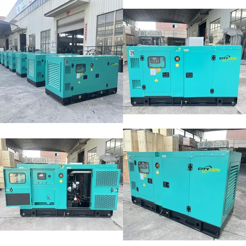 50kw 60kw 80kw 100kw Silent Generator Set with Auto Start Remote Start Open Frame for Sale