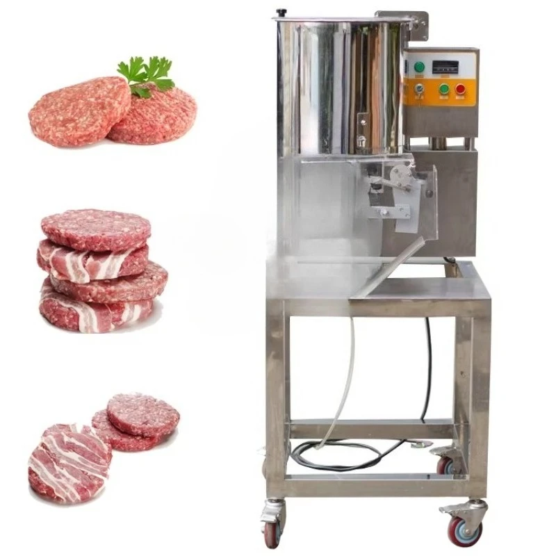 High-quality automatic burger patty making machine/forming machine/burger making machine 220/380V 0.55kW