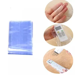 10pc Transparent Heat Shrink Film Bag TV Air Conditioner Remote Control Waterproof Dustproof Case Cover Anti-dust Controller Bag