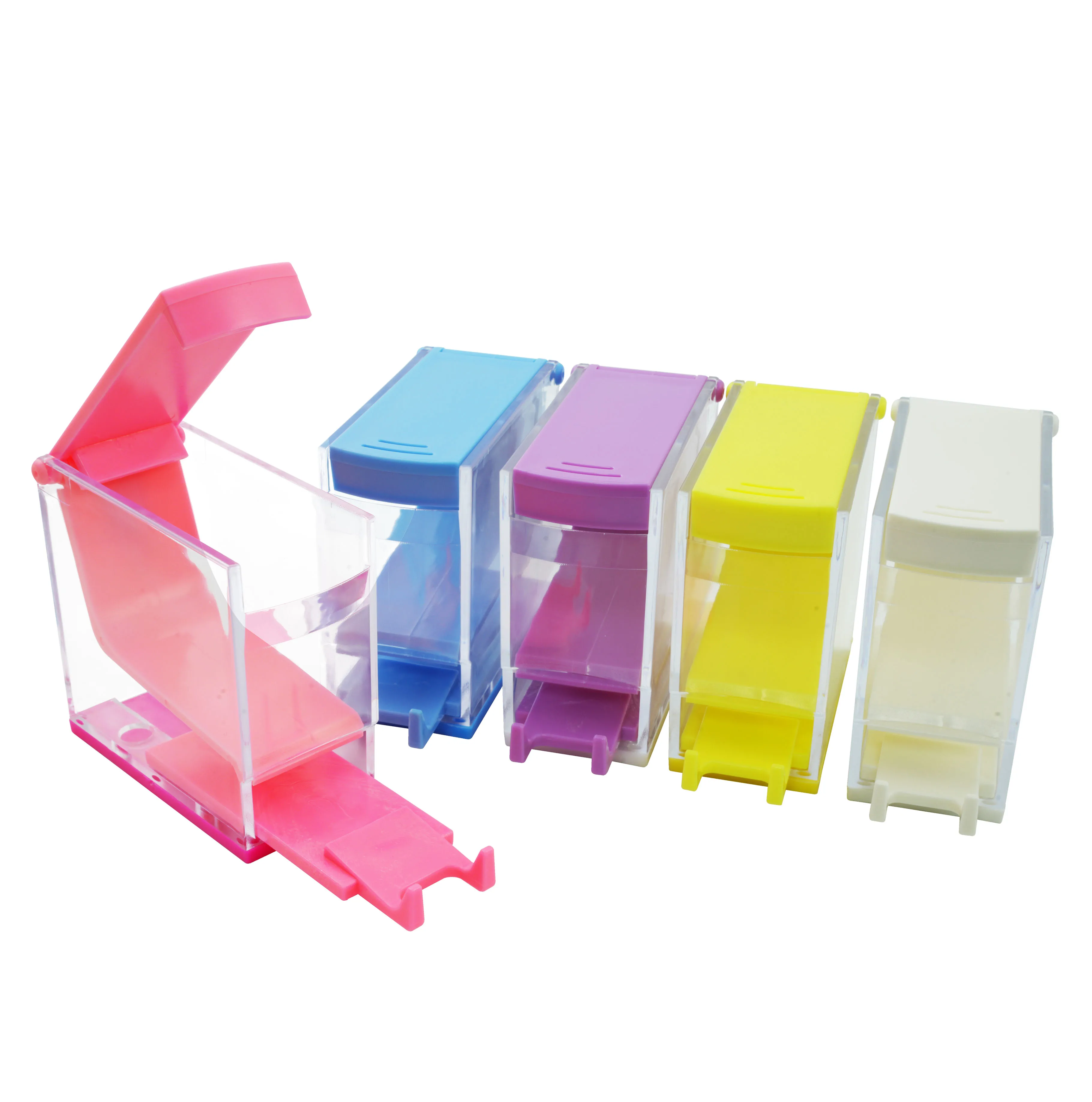 3Box Dental Cotton Roll Dispenser Holder Box Holder Press Type Dental Swab Storage Box Dentist Clinic Dentistry Material