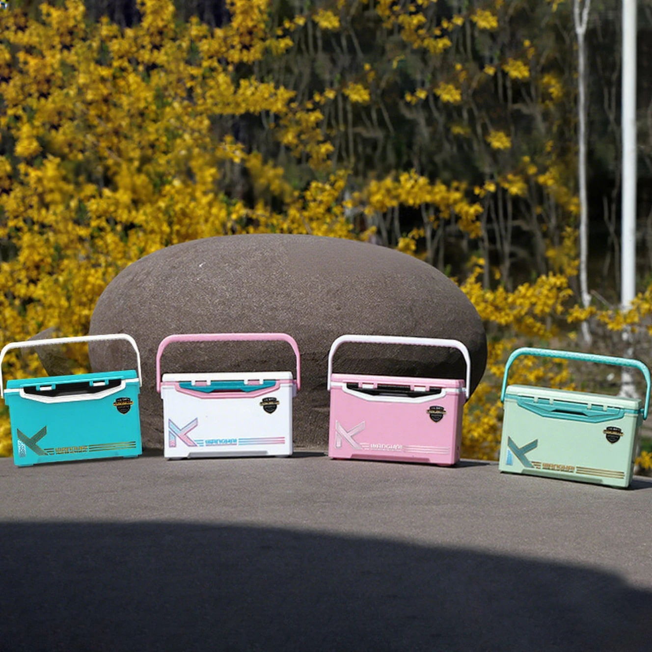 

For 17cm Labubu Doll Outdoor Fishing Set Tent Tackle Box Rod Complete Angler Costume Sitting Party Doll Accessories