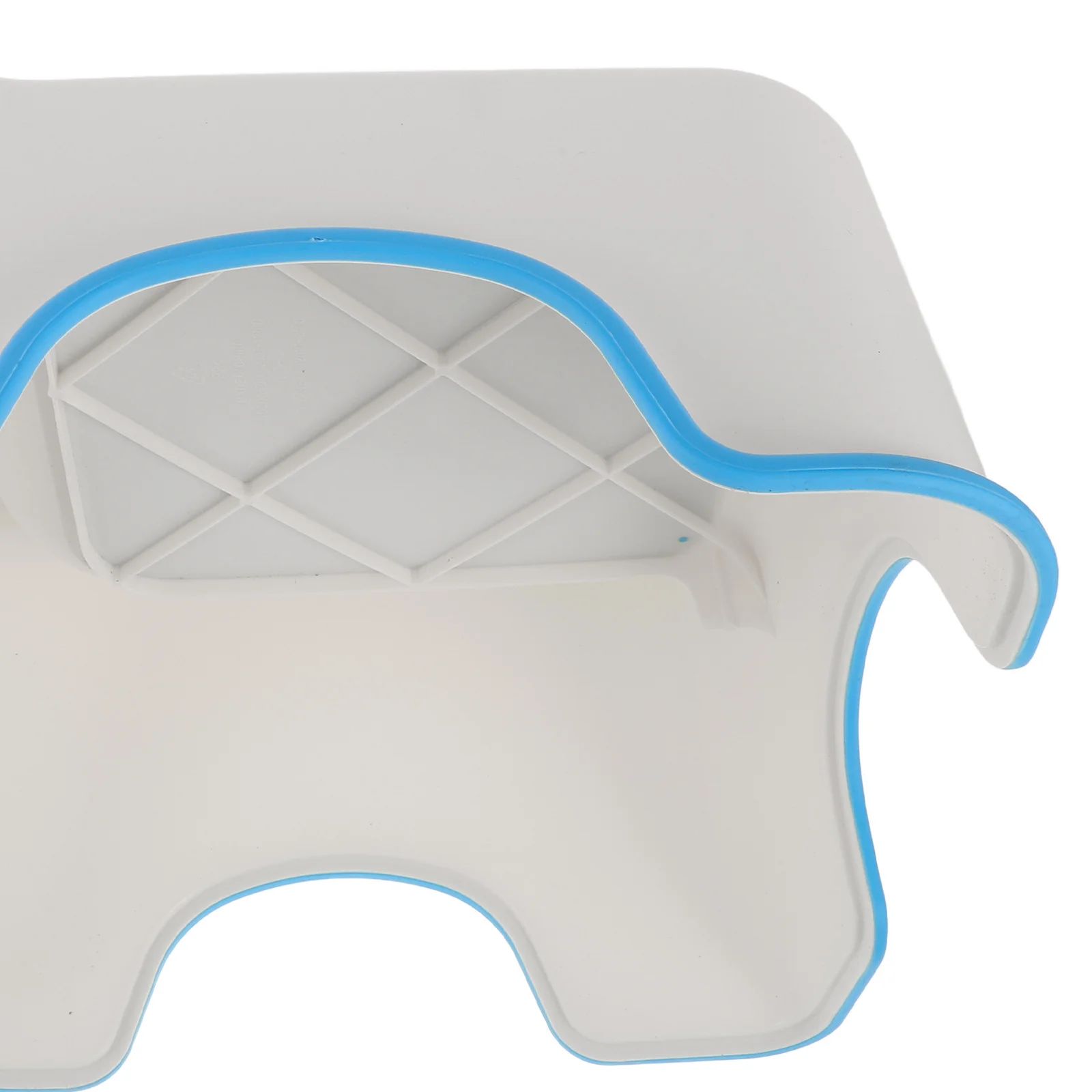 مقعد بلاستيكي سميك غير قابل للانزلاق للأطفال للحمام قعادة التدريب تغيير الأحذية مسند القدم خفيف الوزن #4