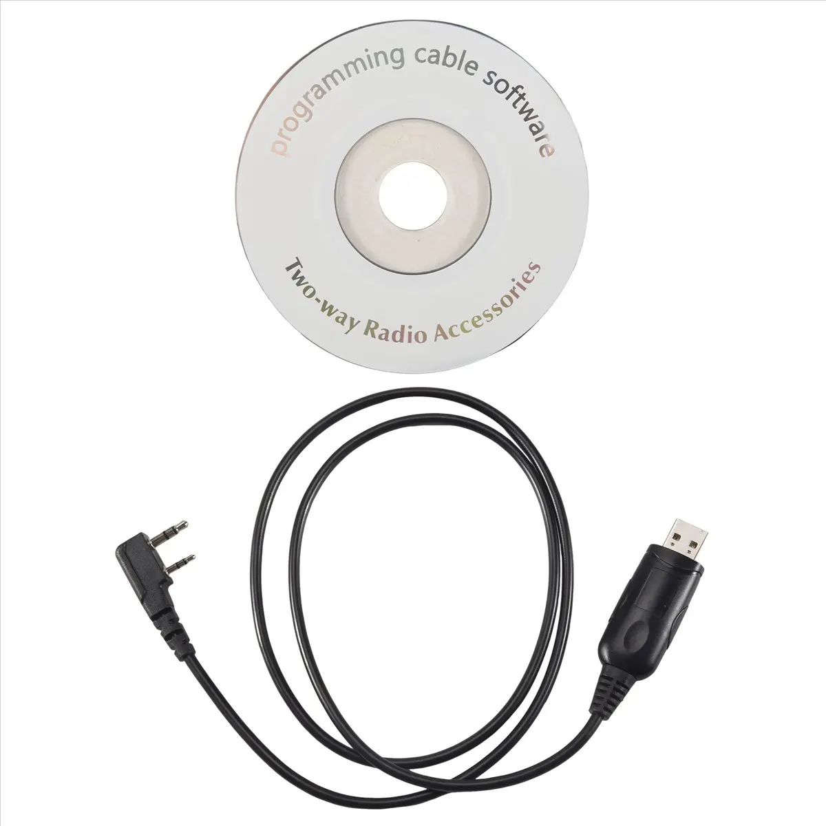 A64I USB-programmeerkabel voor UV-5R 888S voor radio Walkie Talkie-accessoires met cd-drive
