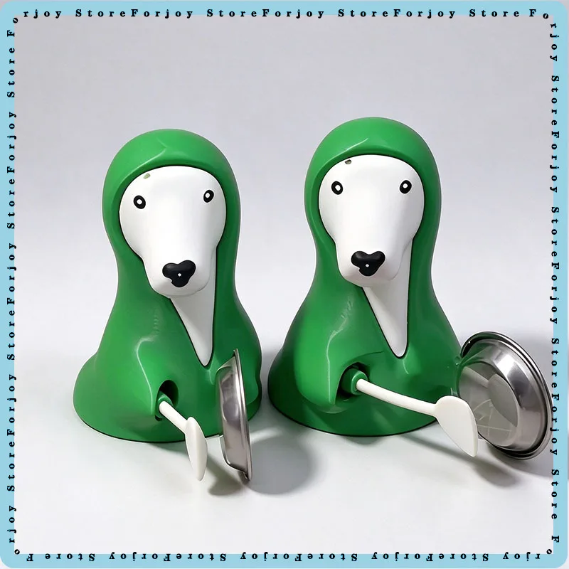 Generic Funny Green Dog Figurine Creative Knock Pot Sounding Toy Novelty Desktop Decoration Prank Prop For Adult Collection