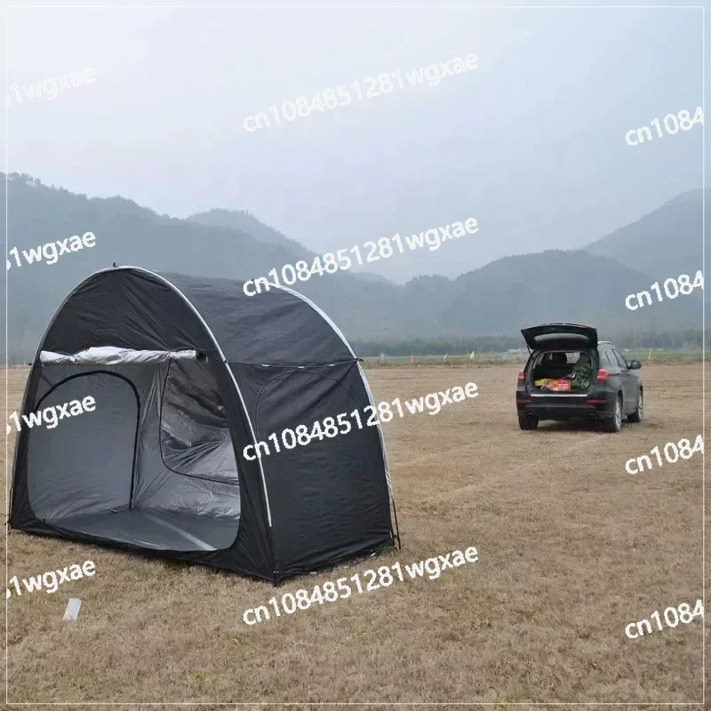 Outdoor Camping Waterproof Rear Tent Car Roof Folding Sunshade Car Roof Shell Side Sunshade Umbrella