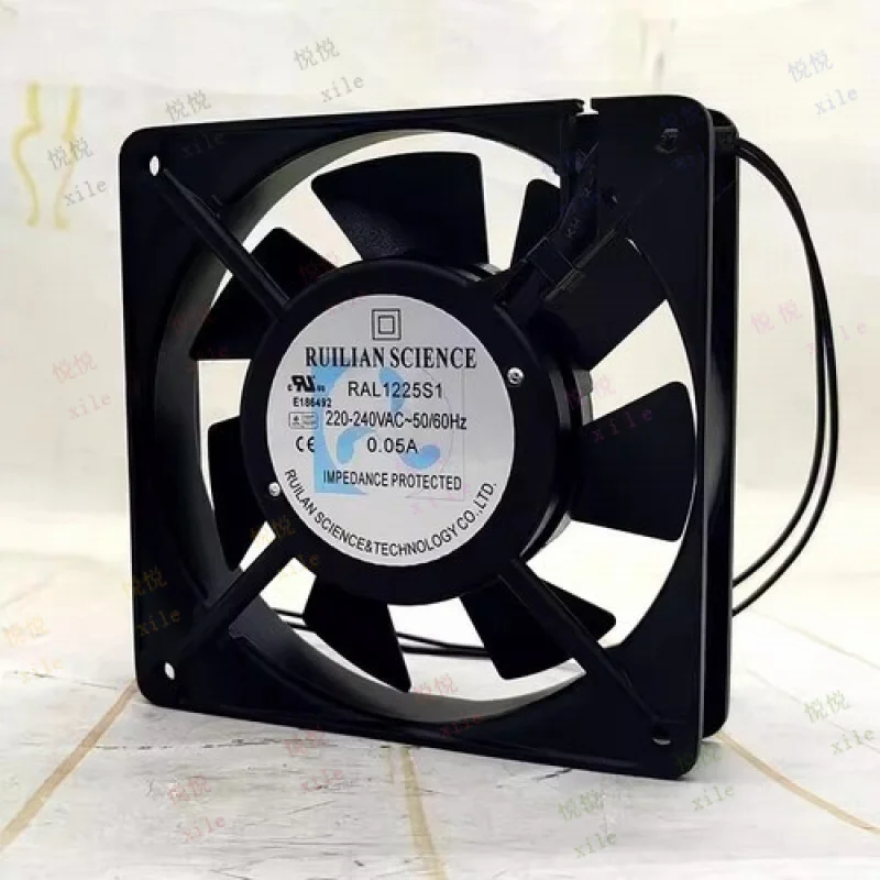 

LL for XINRUILIAN RAL1225S1 AC220V-240V 0.05A 12025 12CM Axial Cooling Fan