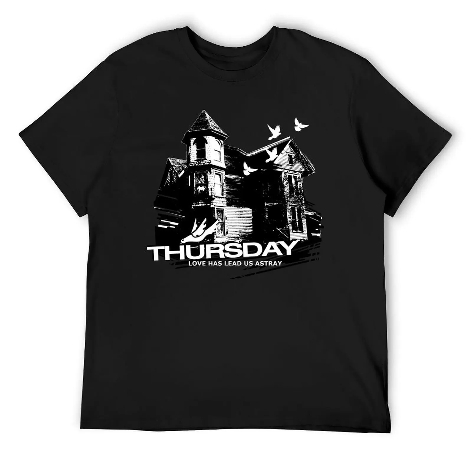 Thursday Band Love Has Lead Us Astray T-Shirt tops quick drying graphic tee shirt oversized t shirts for men