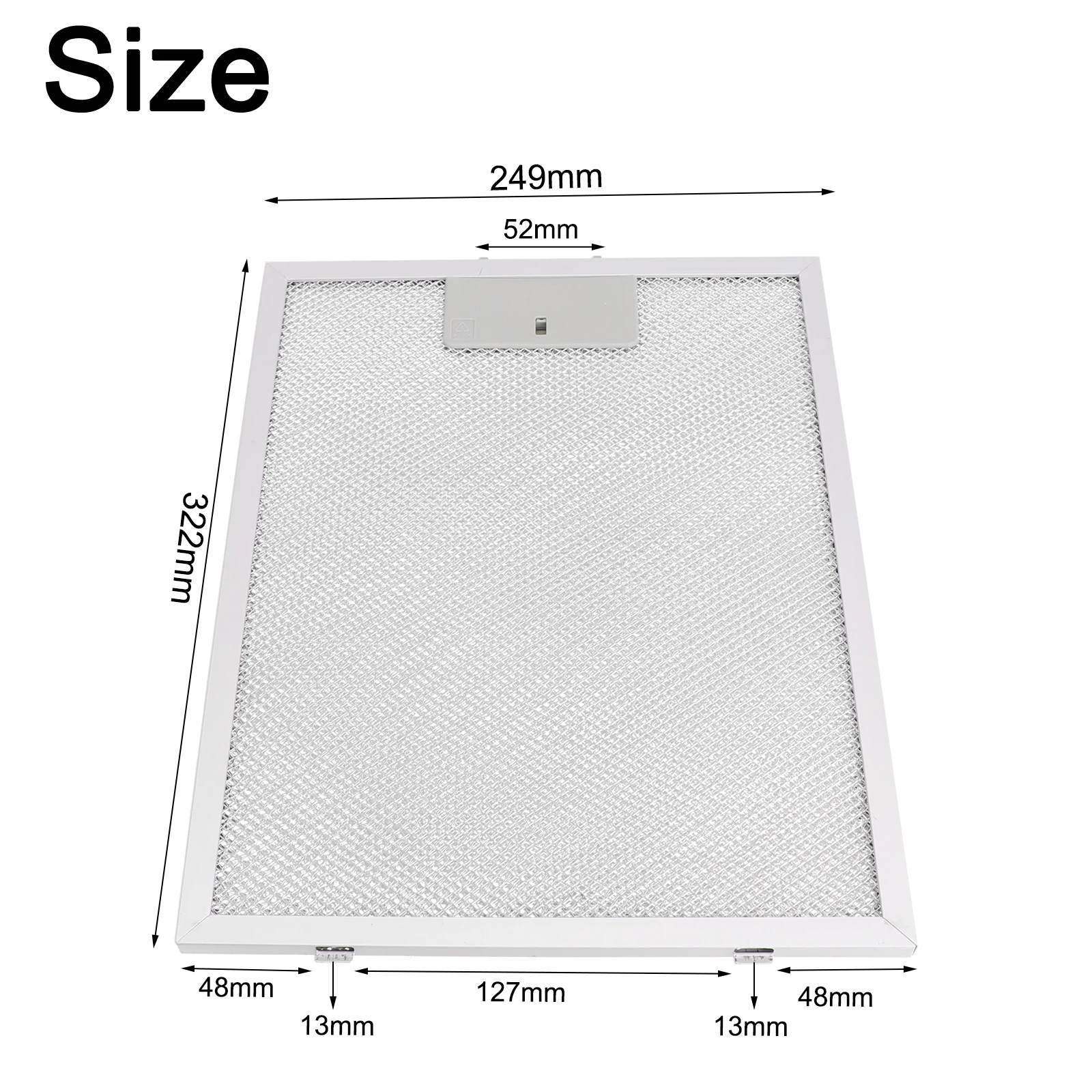 Metal Mesh Extractor Vent Filter  Compatible with Leading Brands  Enhance Air Circulation  Maintain Hood Efficiency