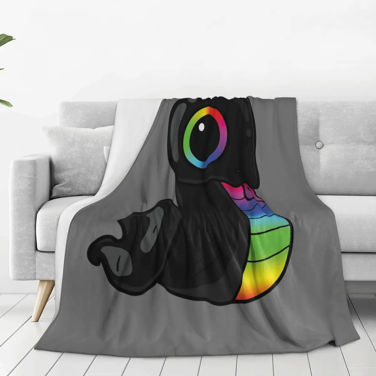 Sneki Snek Fan Design Razer RGB Sticker Blankets Flannel Portable Sofa Throw Blankets For Home Bedroom Travel Throws Bedspread