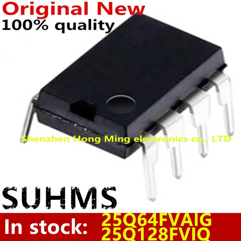 Chipset W25Q64FVAIG W25Q128FVIQ 25Q64FVAIG 25Q128FVIQ DIP-8, 100% nuevo, 1 unidad