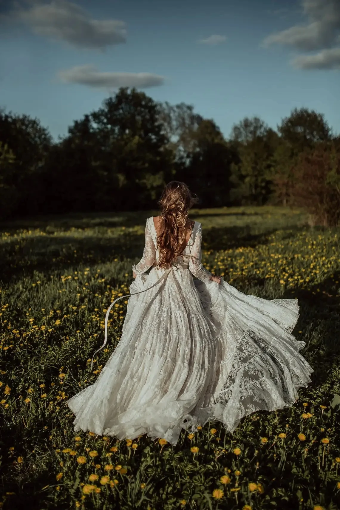 Vestidos De Novia bohemios con escote en V y Espalda descubierta, traje De Novia Sexy con apliques De encaje, Vintage, exquisito, 2024, 2025