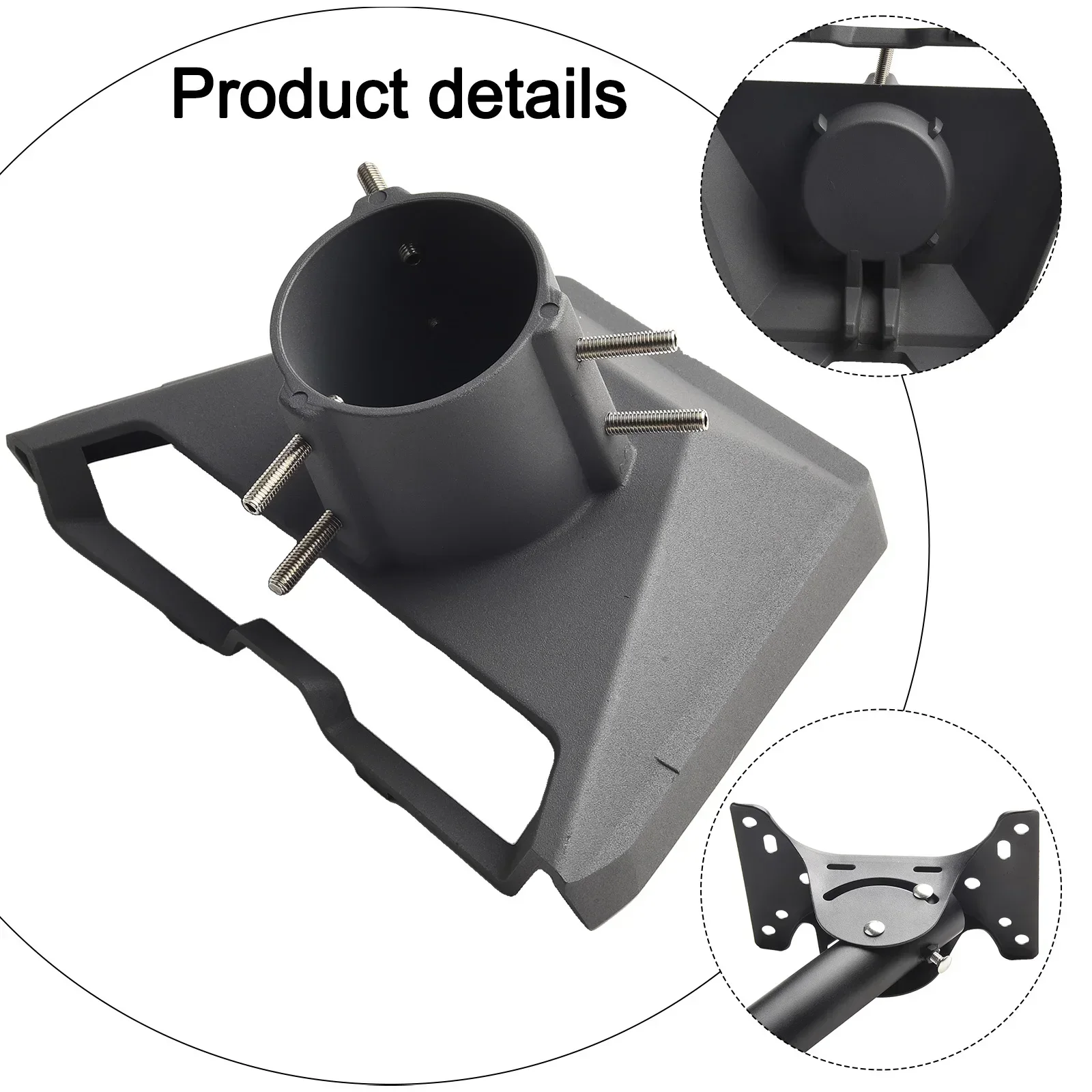 

Flexible Mount Kit Adjustable Wall Mount Home Installation Adjustable Angle Aesthetic Appeal High-strength Thermoplastic