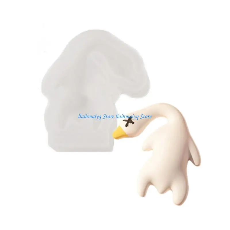 

573B Practical Sturdy Silicone Mould Accessory for Duck Holders Portable for Handmade Gifts and Home Accent