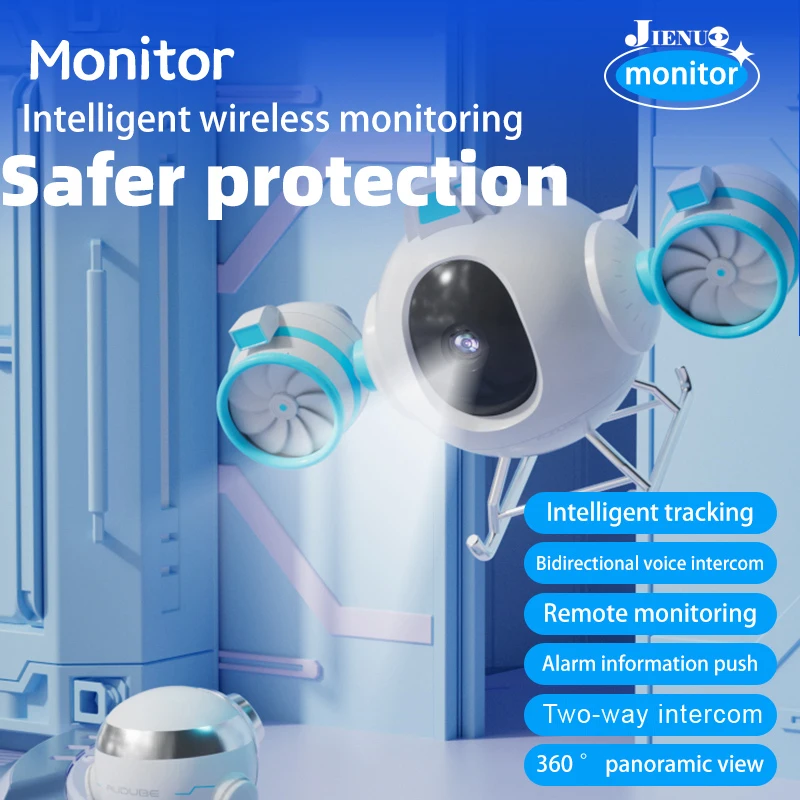 Wireless Baby Monitor Camera IP PTZ AI Human Detection Auto Tracking Security Indoor IR Night Vision Wifi HD Yosee Cctv Home Cam