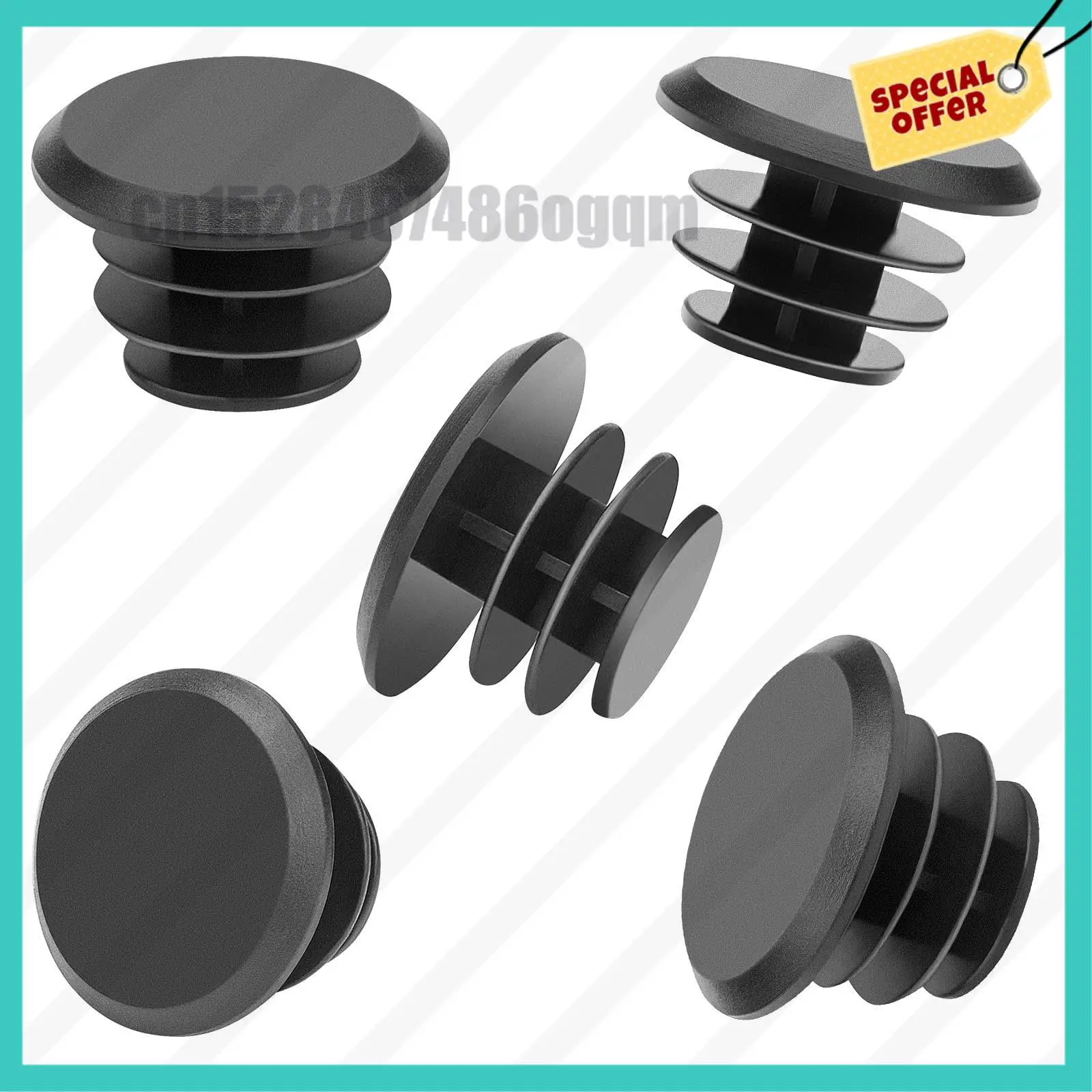 -ABJZ 50 قطعة دراجة هوائية جبلية بار المقابس الجبلية الطريق دراجة المقود نهاية المقابس المقود قبعات مقبض بلاستيكي قبضة بار نهاية السدادات