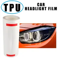 1/2/3/15M Ppf Self-healing TPU Car Headlight Anti Scratches Wrap Film Protective Car Taillights Film
