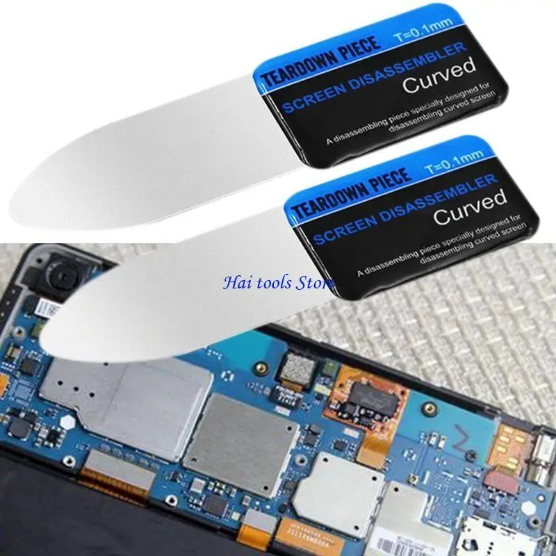 X37E Phone Disassemble Steel Phone Curved LCD Screen Spudger Opening Pry Card Tools