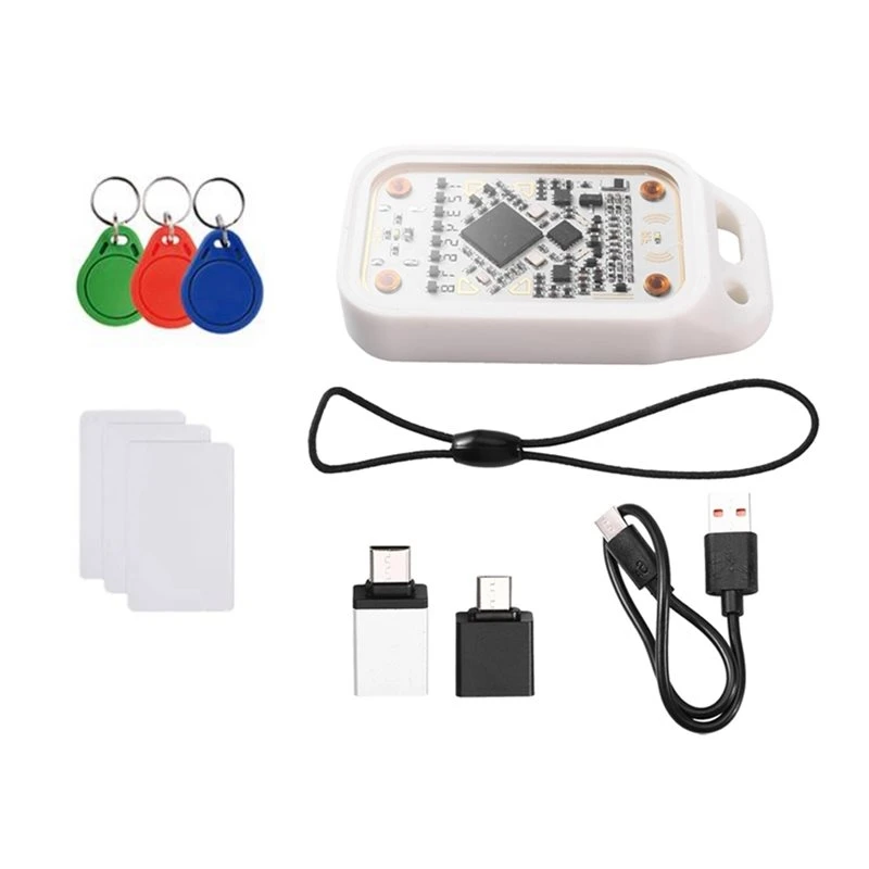 ABJF-Chameleon V3.0 NFC Read Write RFID Smart Chip Emulator Reader ID IC 125Khz 13.56Mhz Card Smart Tag Copyer Copier
