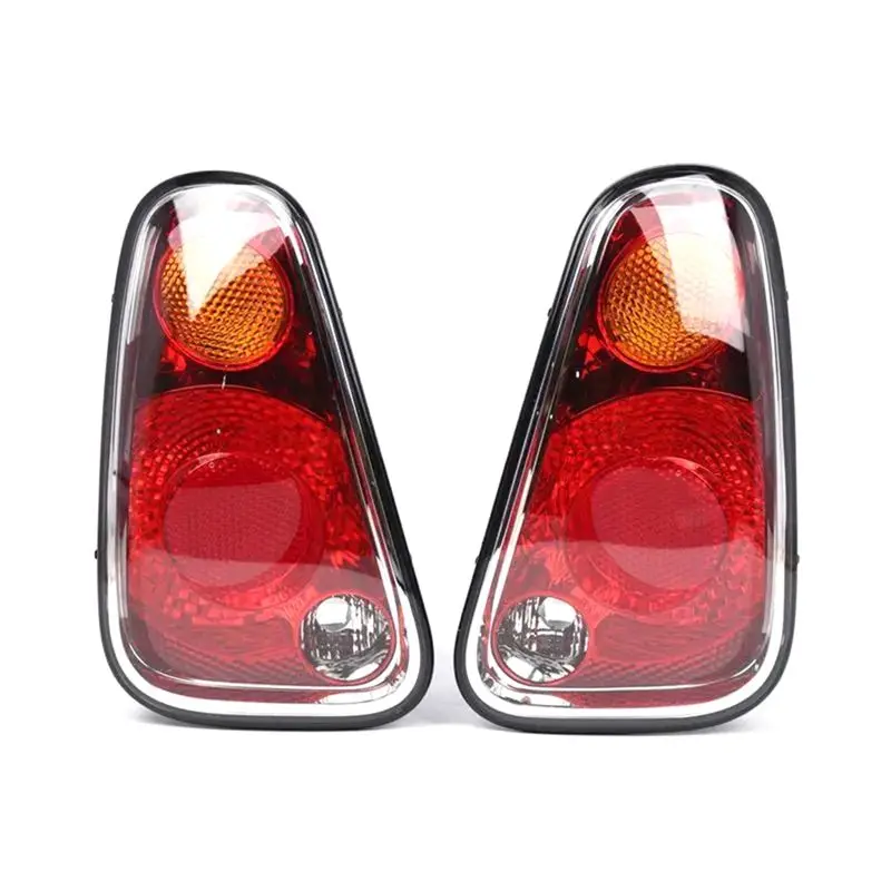 

A13Z-Fit For Mini Cooper R50 R52 R53 2004-2006 Rear Tail Light Lamp Len Housing Pair 63217166955 63217166957