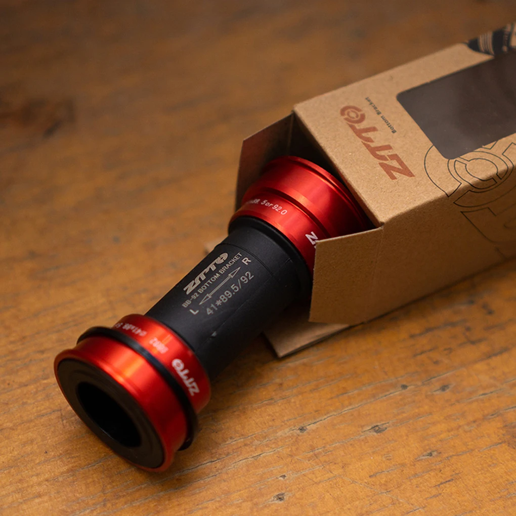 ZTTO دعامة سفلية للدراجة ملحقات الدراجات الاحترافية لوازم رياضية خارجية جزء الدراجة لإصلاح BB92 باللون الأحمر #2