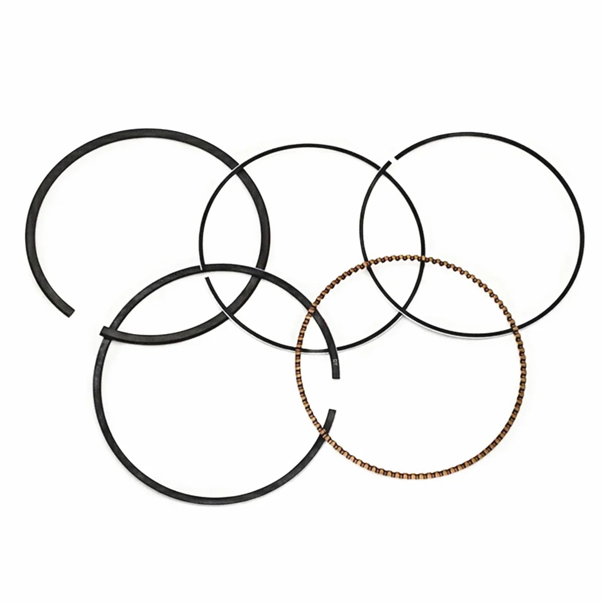 

Piston Ring Set for BRP 420296774 420685244 Commander Outlander G1 G2 330 400 650 800 850 1000 Lynx Ski-Doo V-800 1200