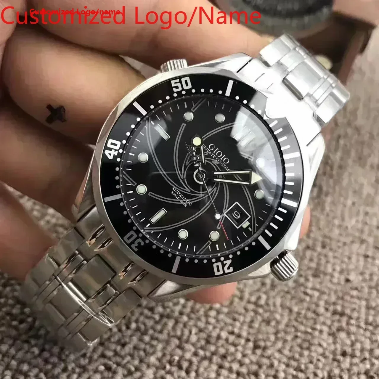 Индивидуальные автоматические часы 007