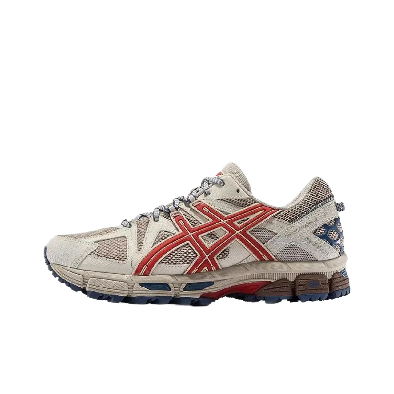 Asics-Gel Kahana 8 Tênis Off Road Running para Homens, Estabilidade de Almofada, Tênis Esportivos Respiráveis, Original