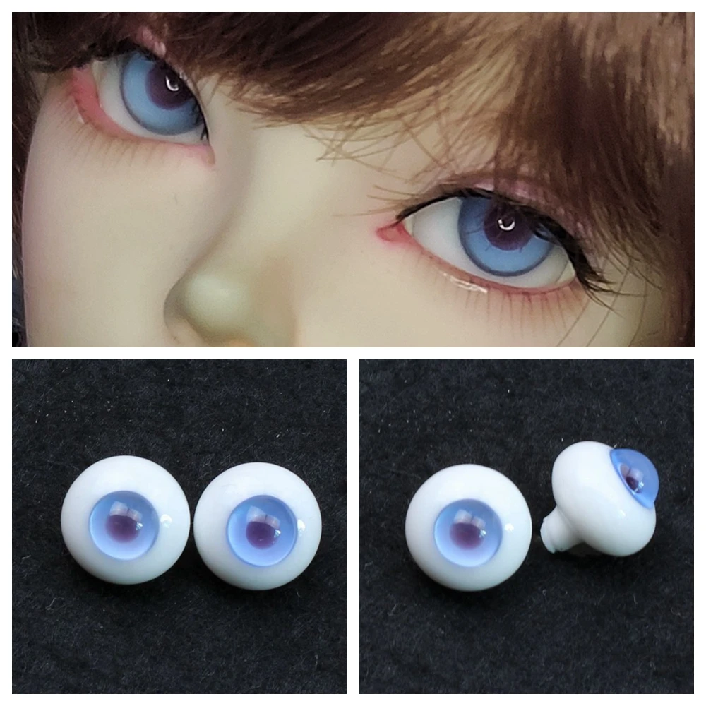 

8MM 12MM 1/4 aod dod msd yosd sd bjd doll glass eyes eyeball eyesball EHF206