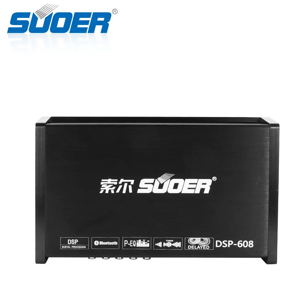 Suoer DSP-608 hot selling car dsp audio amplifier processor dsp processor car audio amp