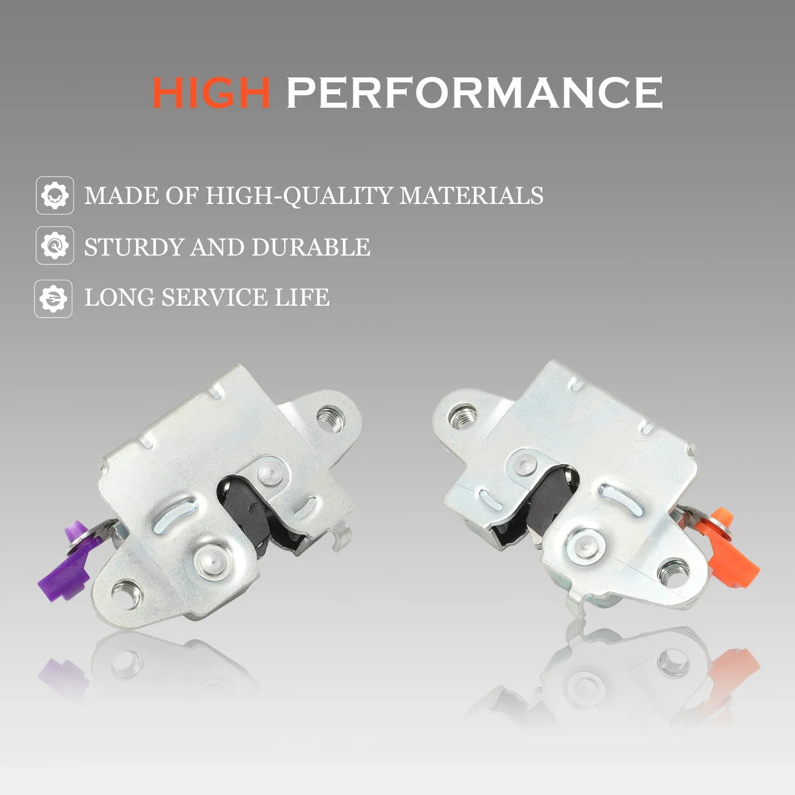 

1 пара замка задней двери, левая и правая сторона для Toyota Tundra 2000-2006 65780-0C010 65790-0C010