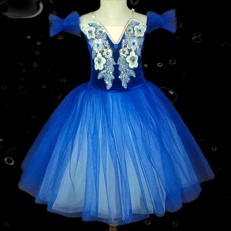 여름 파티 드레스 발레 소녀 의상 공주 댄스 아기 의상 튜튜 드레스 소녀 로브 필레