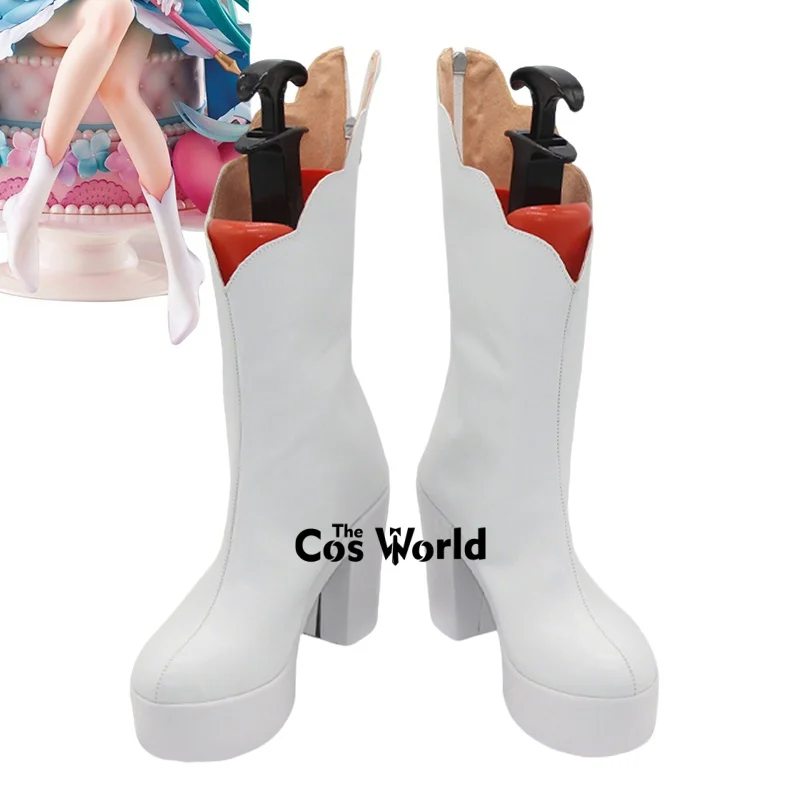 วันเกิดมิคุ 2020 รองเท้าคอสเพลย์อนิเมะแบบปรับแต่งได้ รุ่น Sweet Angel