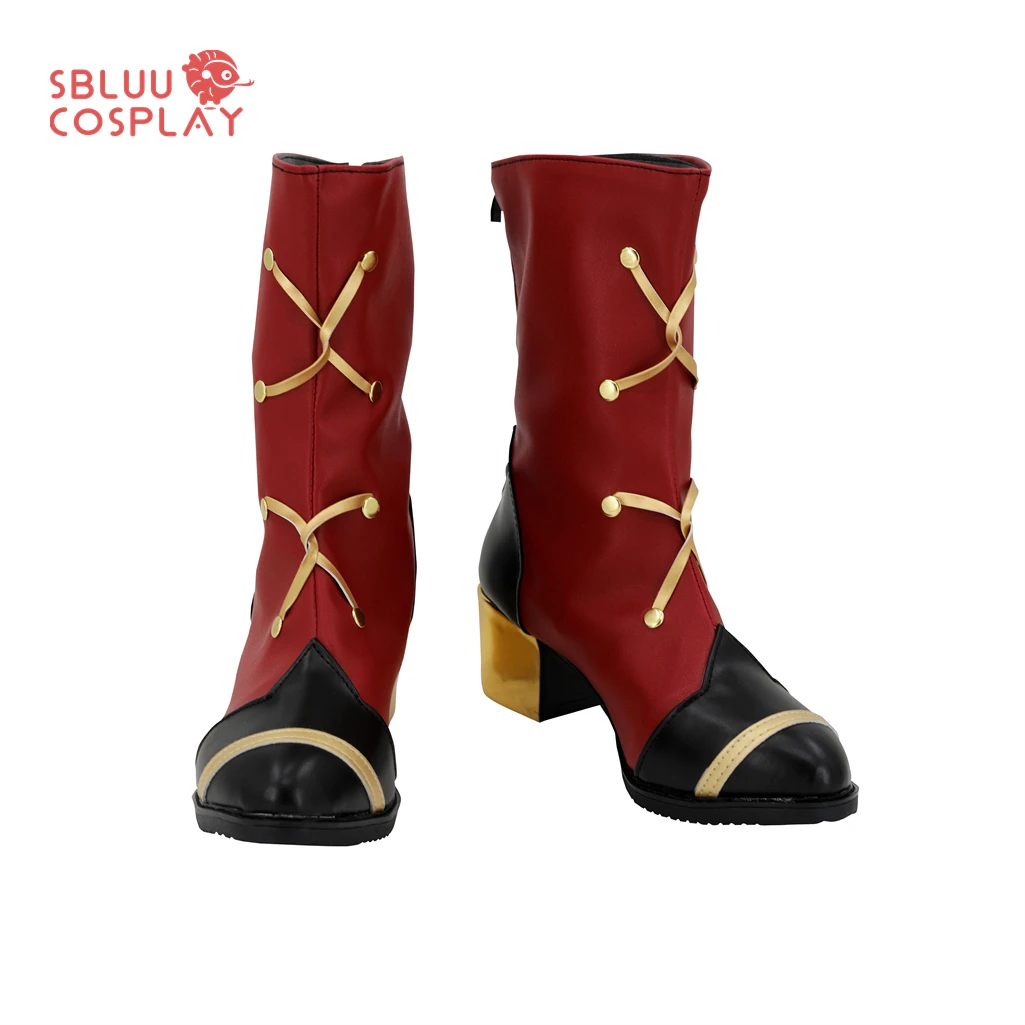 

SBluuCosplay Game Shu Itsuki Cosplay Shoes Custom Made Boots