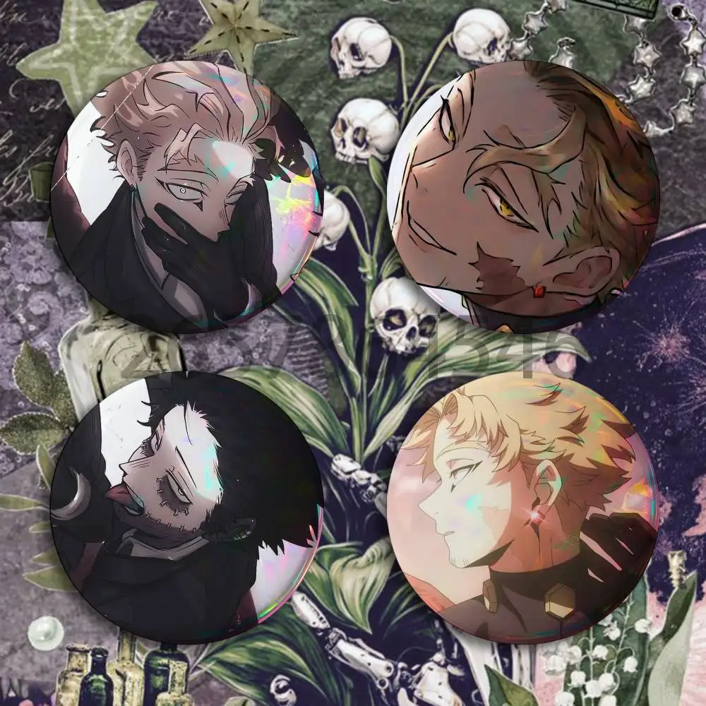 My H-Hero Anime Hawks Button Badge Set Pin Single Pack Anime Merch for Ita Bags Badge Collectible Buttons