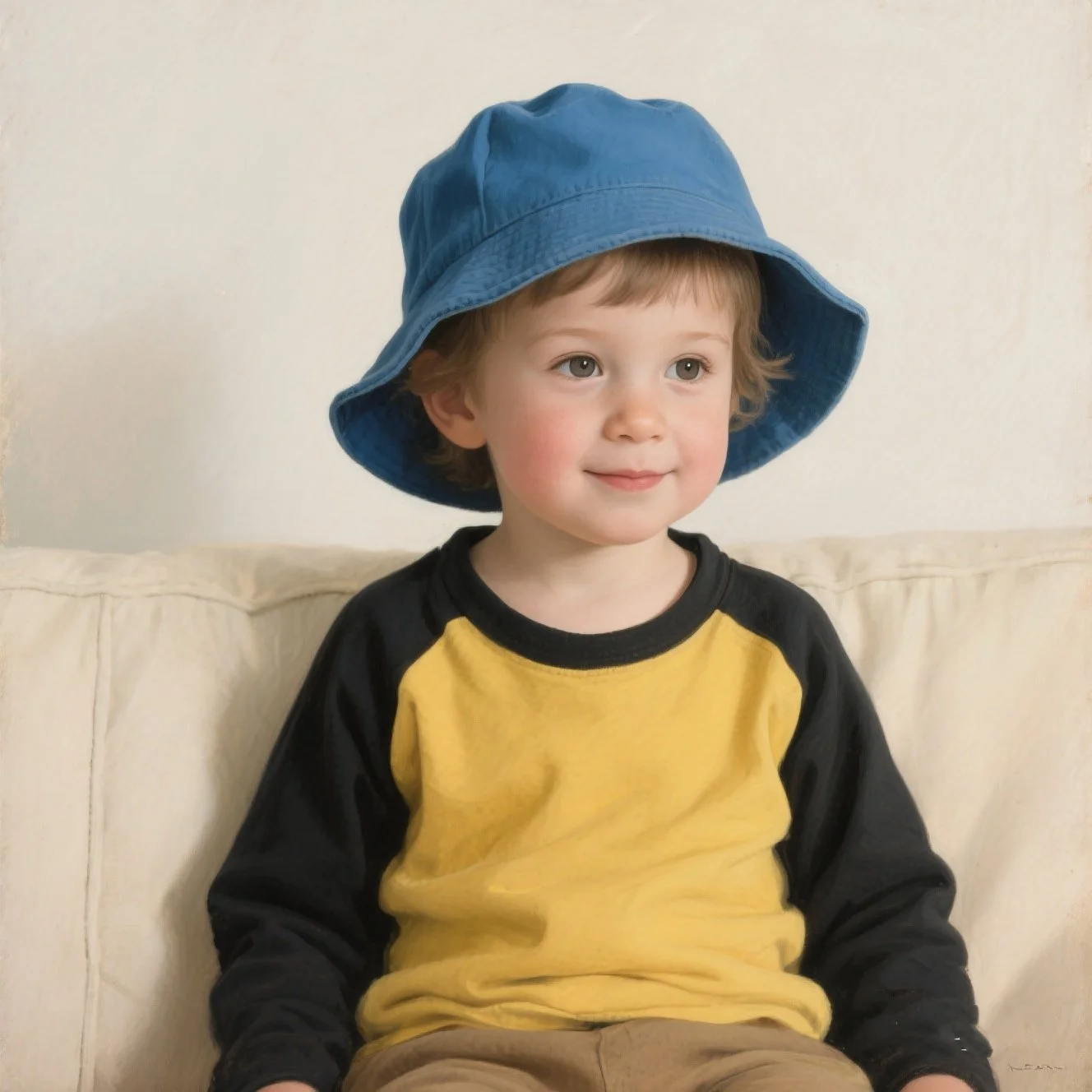

Denim Foldable Bucket Cap Kids Hat 0-4Y Toddler Infant Sun Protection Windproof Fisherman Strap Boys Girls Sunshade Cap