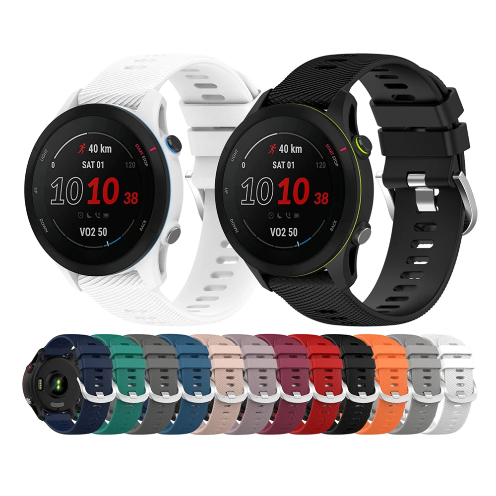 สำหรับ Garmin Forerunner 255สายสายนาฬิกาข้อมืออย่างเป็นทางการสไตล์สร้อยข้อมือ