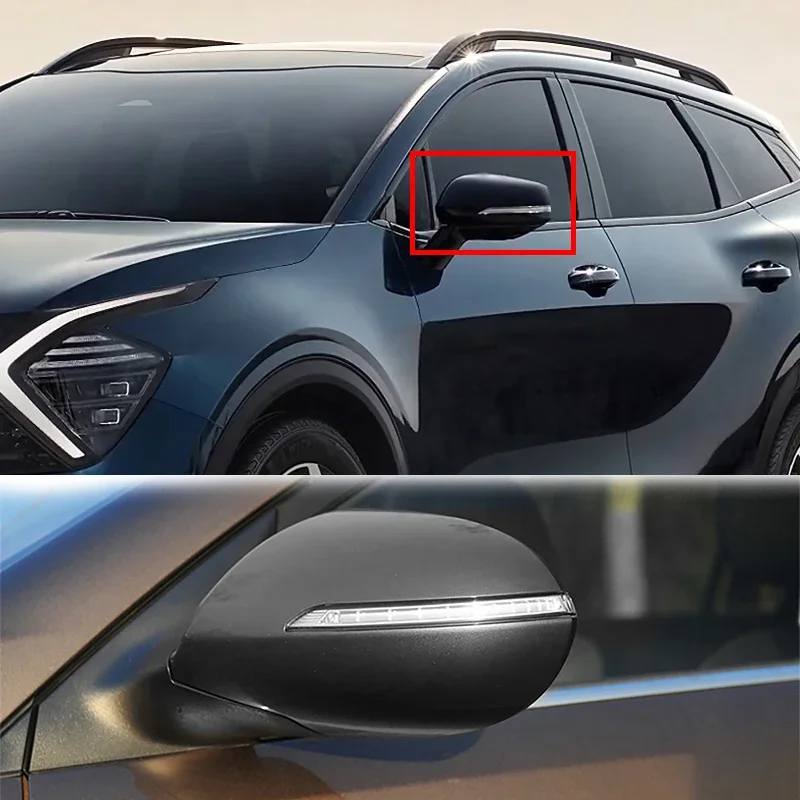 سيارة مرآة الرؤية الخلفية مجموعة مصابيح إشارة لكيا سبورتاج R 2011-2016 تعديل كهربائي مرآة الرؤية الخلفية بدوره إشارة الوامض #1