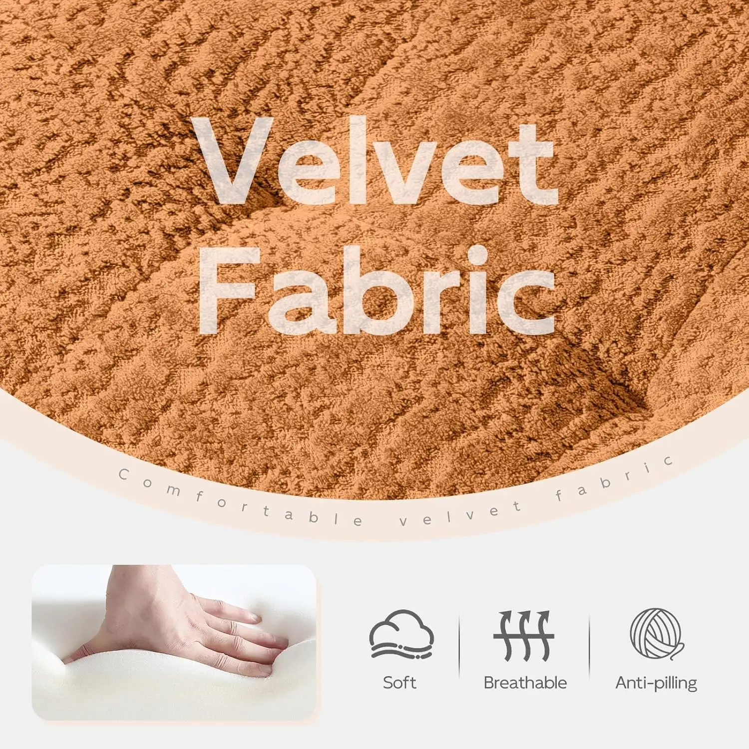 Brown Bar Stools Set Of 2, 26 Inch Counter Height Bar Stools With Back, Wide Seat Fabric Modern Barstools For Kitchen Island Wit