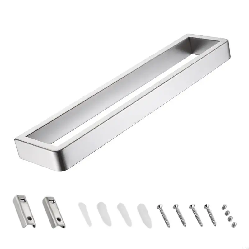   Strong Aluminum Towel Rack 278mm Bathroom Organizers Vertical Horizontal Mount Space Efficient Storage For Hand Towels