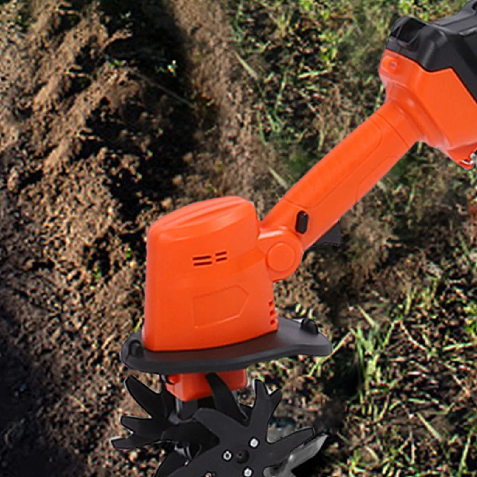 

Ручной культиватор-культиватор Беспроводной культиватор-культиватор 235 об/мин Ручной для газонов Теплицы для рыхления почвы Прополка траншей