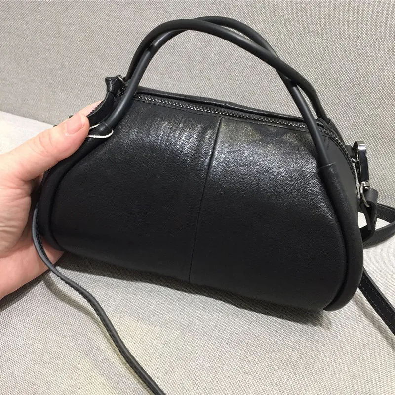 

Vintage Classic Leather Top Layer Cowhide Hand Casual Women's Shoulder Crossbody Bag Women's Designer Luxury Messenge Bag